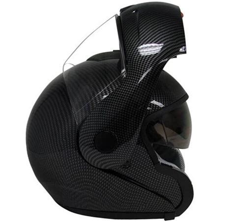 Find Flip Up Modular Full Face Motorcycle Helmet Carbon Fiber Dual Shield Sun Visor~l In La