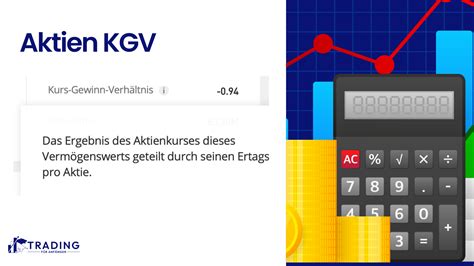 Was ist das KGV bei Aktien Kurs Gewinn Verhältnis erklärt