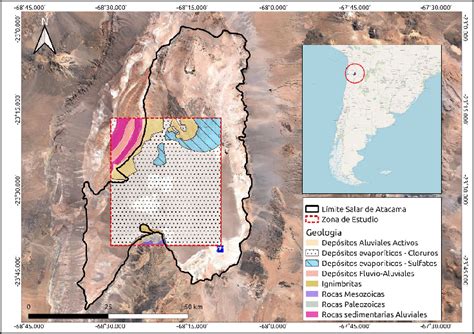 Salar De Atacama Map