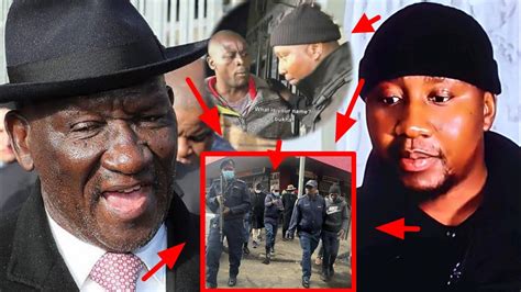 Xolani Khumalo Getting Arrested By Bheki Cele Soon After Confirming