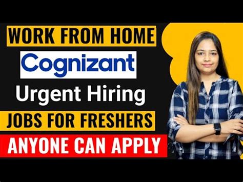 Cognizant Recruitment 2023 Work From Home Jobs Cognizant Careers 2023