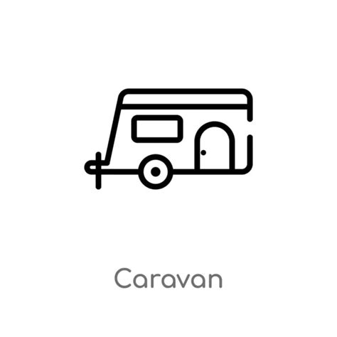 Combi Caravan Vector Images Depositphotos