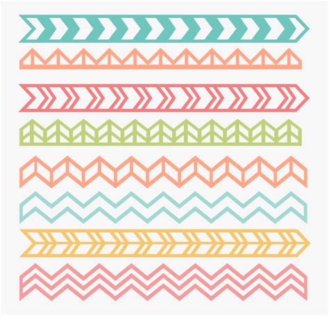 Cute Chevron Borders Clipart Clip Art Doodle Borders Cute Free