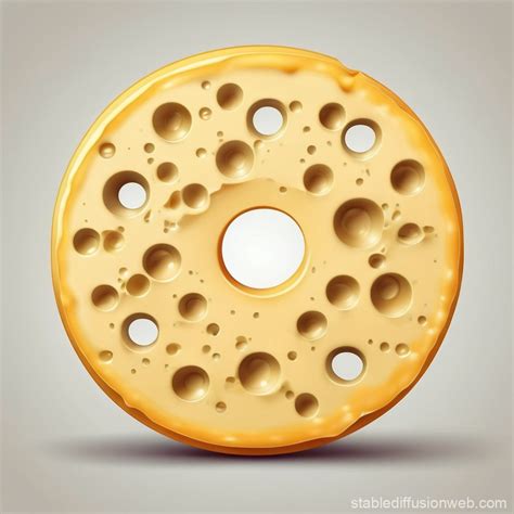 cheese wheel cartoon character stable diffusion