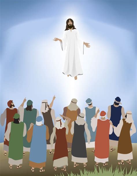 Lesson Apostles Witness Jesus Ascension Acts 11 11 Sunday School