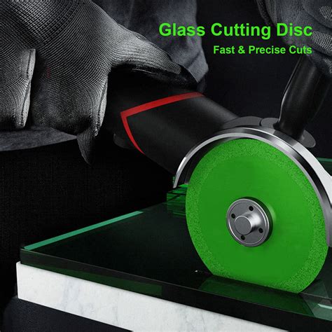 - Glass Cutting Disc, 4 Inch Glass Ceramic Cutting Disc for Angle