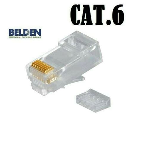 Jual Konektor RJ45 Cat6 Belden Shopee Indonesia