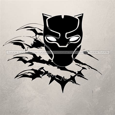 Superhero Svg Panther Svg Claws Svg File For Cricut Digital Etsy