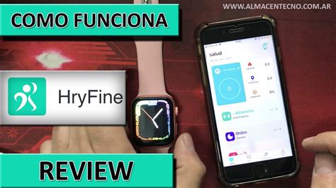 REVIEW APP HRY FINE PARA WATCH 7 TODAS LAS CARACTERISTICAS PARA USAR