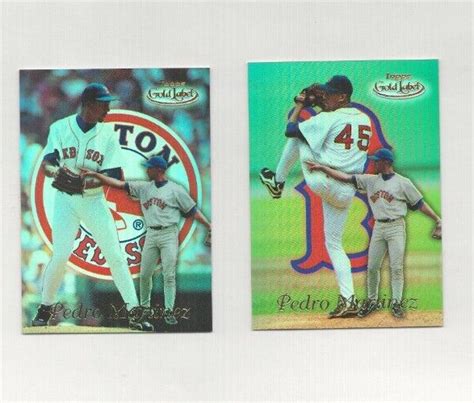 Pedro Martinez Topps Gold Label Class Class Red Sox Ebay