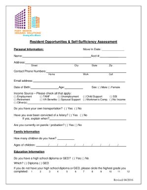 Fillable Online Ross Step By Step Example Ross Program Assessment Form