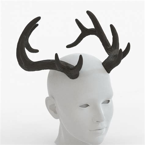 3d Model For Elk Antlers Ricky Shadowfall Workshop