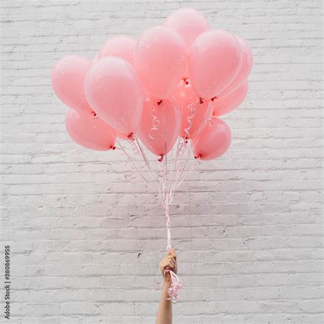 Pink Balloons Stock Photo | Adobe Stock