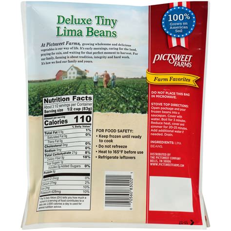 Pictsweet Favorites Deluxe Tiny Lima Beans 10 Oz Shipt