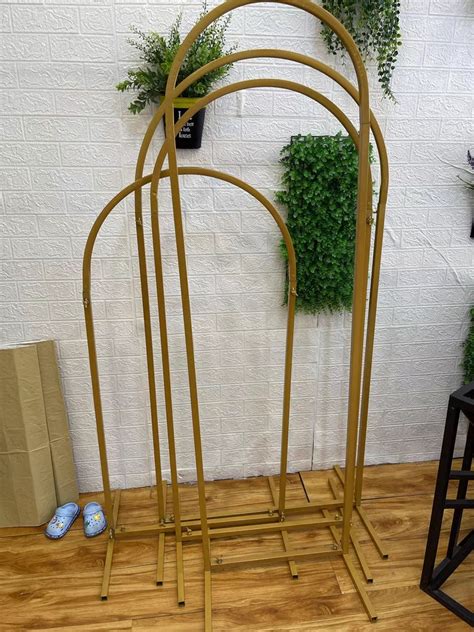 Wedding Party Arch Decor Metal Floral Archway Ceremony Arch Etsy