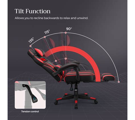 Fauteuil Gamer Chaise Gaming Si Ge De Bureau R Glable Avec Repose