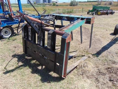 Homemade Skidsteer Grapple Fork BigIron Auctions