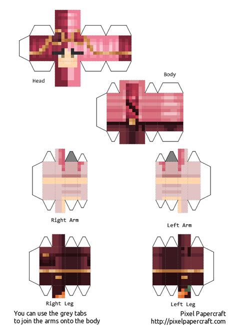 Nihachu Papercraft Minecraft Skin Minecraft Printables Minecraft Porn Porn Sex Picture