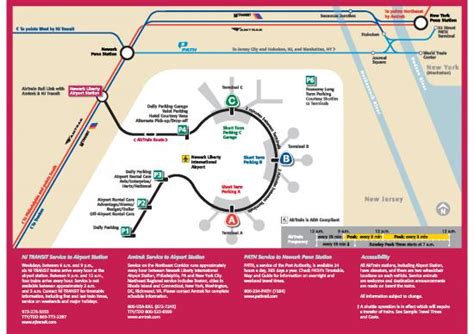 Journal Pdf 94567 | Usa Nyc Airtrain Newark Map