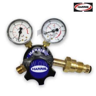 Harris Regulator Argon Mig Twin Gauge Global Welding Supplies