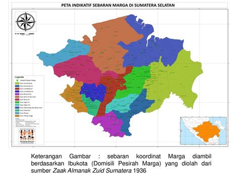 Peta Sumatera Selatan Newstempo