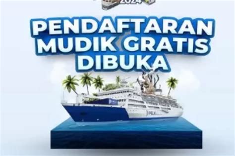 Buruan Daftar Masih Buka Mudik Gratis Kemenhub Sepeda Motor Naik Kapal