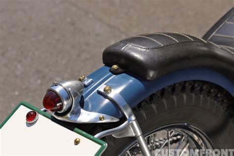 東京レンチモーターサイクルのハーレー ショベルヘッドチョッパー 1970年・wrench Motorcycle Custom Front