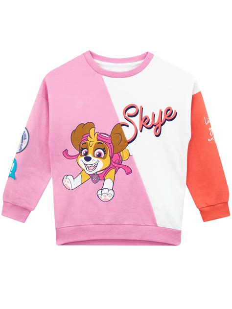 Paw Patrol Girls Skye Sweater Multicolor Sizes 2t 8