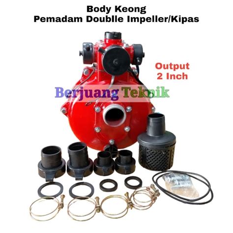 Jual Body Keong Pompa Pemadam Kebakaran Double Impeller Keong Mesin