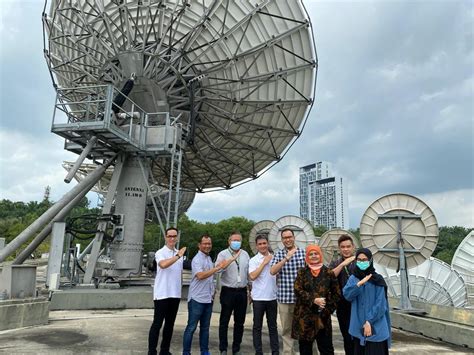 Dewan Boc Dan Bod Telkomsat Lakukan Kunjungan Kerja Ke Tsgn Guna