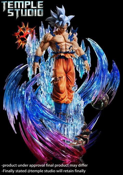 Dragon Ball Z Ultra Instict Son Goku 1 4 Resin Statue Vom Temple