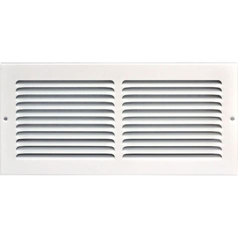 Speedi Grille In X In Return Air Vent Grille White With Fixed