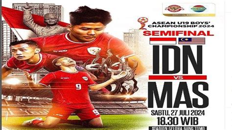 Link Live Streaming Gratis Timnas Indonesia Vs Malaysia Di Semifinal