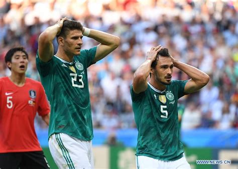 Germany Out Of World Cup Following Stunning 2 0 Loss To South Korea