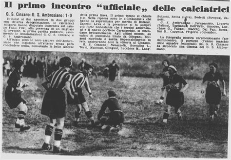 Così il Fascismo vietò alle donne di giocare a calcio Corriere it