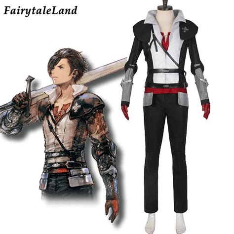 Adult Ff16 Clive Rosfield Costume Cosplay Final Fantasy Xvi Halloween