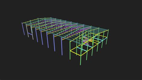 Galp O Met Lico Mezanino D Model By Breno Oliveira Engenharia