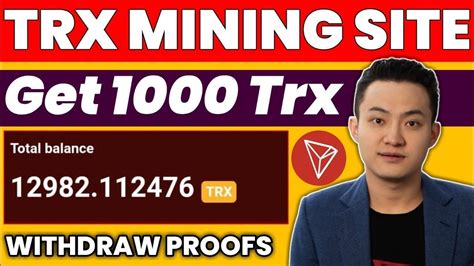 💥new Tron Mining Website In 2022 🤑trx Withdrawal Proof ☑️high