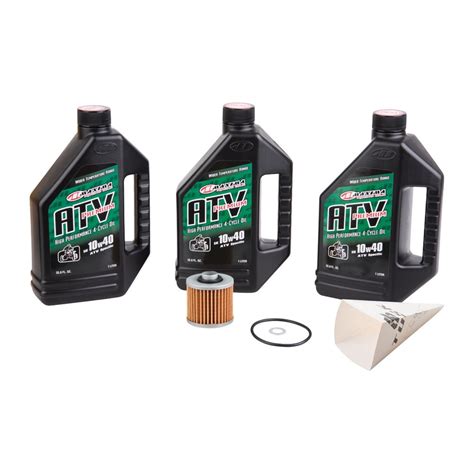 Tusk 4 Stroke Oil Change Kit For Maxima Atv Premium 4 T 10w 40