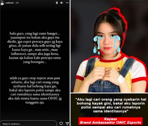 Onic Esports Soal Penyebar Video Syur Mirip Kayes Viral Menit Sudah