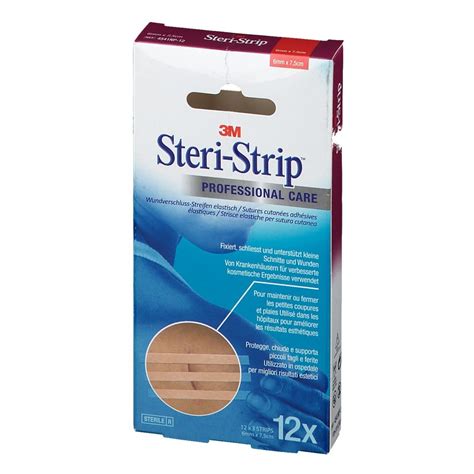 3M Steri Strip Elastic 6 X 75 Mm 12x3 St Shop Apotheke At