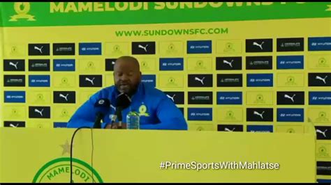 Mahlatse Mphahlele On Twitter Mamelodi Sundowns Co Coach Manqoba Mngqithi Sends Best Wishes To