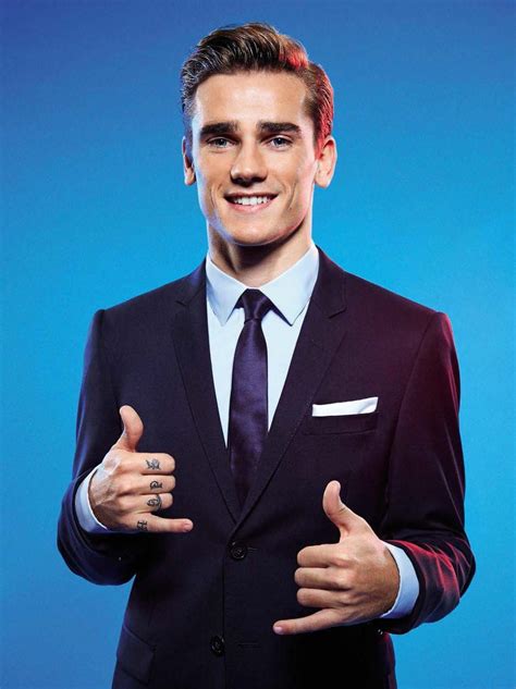 Antoine Griezmann Para Gq España Por Jc De Marcos Joueur De Football Champion Du Monde Foot