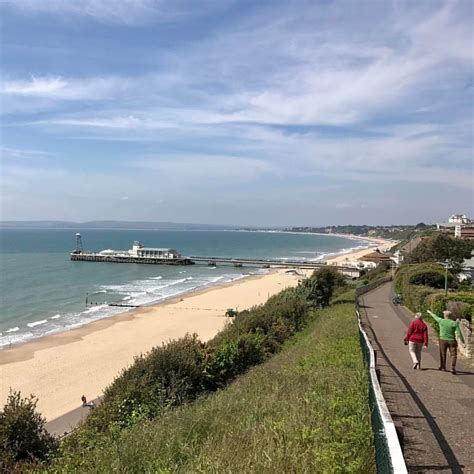 Bournemouth - Pier Beach, located in beatifully sunny Bournemouth