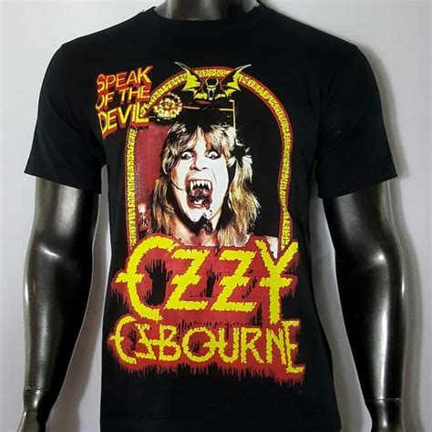 Polera Manga Corta Ozzy Osbourne Speak Of The Devil Zero Store