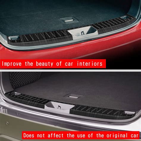 2pcs Rear Bumper Protector Sill Plate Guard Cover Trim For Mazda Cx 90 2023 2024 Ebay