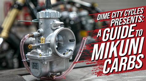 Mikuni Carb Adjustment Manual