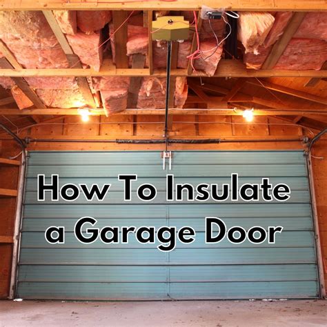 How to Insulate a Garage Door | Master Building Materials Blog