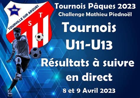 Actualité Tournois de l EST U11 et U13 Résultats club Football