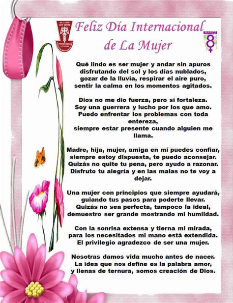 Frases Para El Dia De La Mujer 8 De Marzo Dsullana